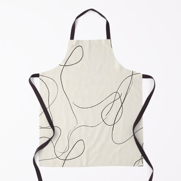 Item preview, Seamless Abstract Organic Fluid Line Art Pattern designed and sold by wallpapersarts.