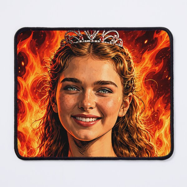 Item preview, Queen on Fire, Carrie at Prom - fan art designed and sold by PopCultureAndStuff.