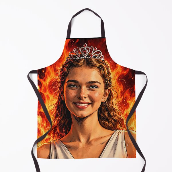 Item preview, Queen on Fire, Carrie at Prom - fan art designed and sold by PopCultureAndStuff.