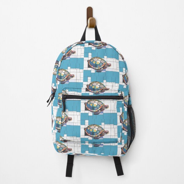 Item preview, Mosaic Turtle Geometric Sea Turtle Design designed and sold by designmari.