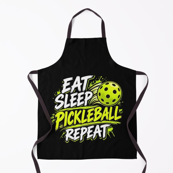 Item preview, Eat Sleep Pickleball Repeat Sports Ball Player designed and sold by Photo-Sphere101.