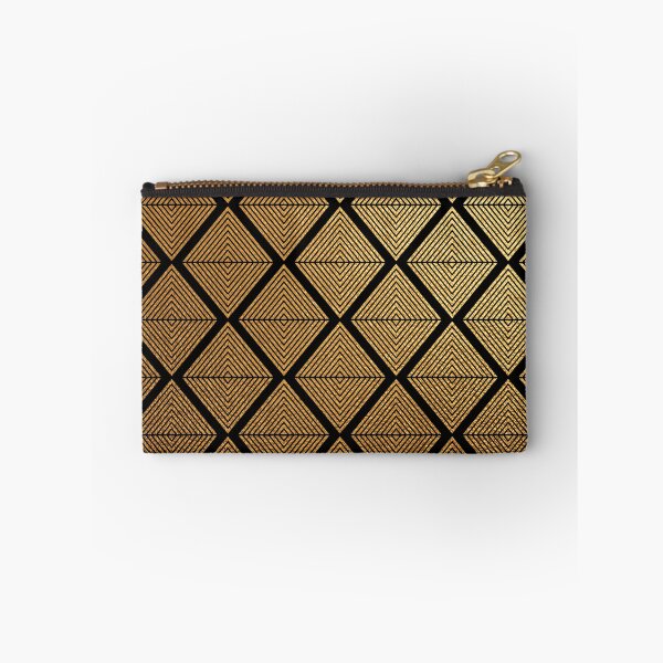 Item preview, Art Deco Golden Ombre Hues Diamond Shaped Pattern designed and sold by DEC02.