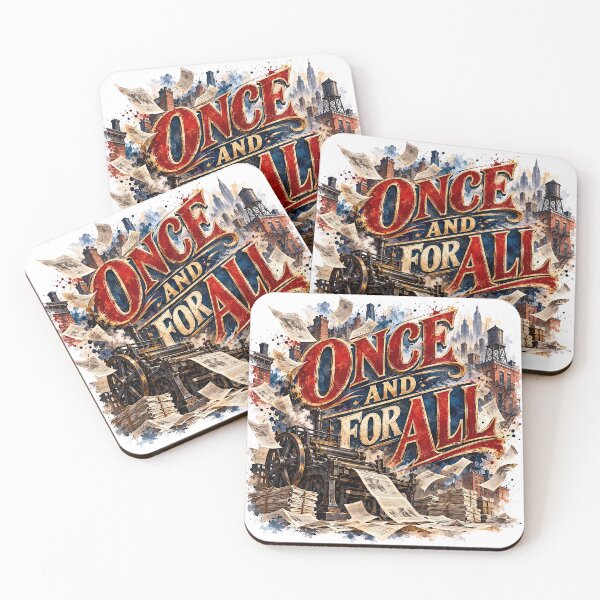 Item preview, Newsies the musical - ONCE AND FOR ALL designed and sold by Lyric Vault - Rock on.