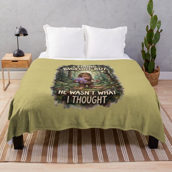 Item preview, I Found Bigfoot But He Wasn't What I Thought Funny Sasquatch Design designed and sold by FrozenFits.