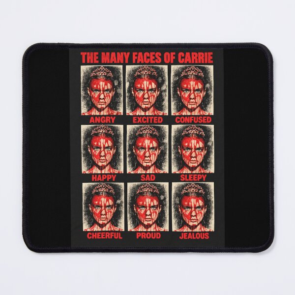 Item preview, The Many Faces of Carrie - Fan Art designed and sold by PopCultureAndStuff.