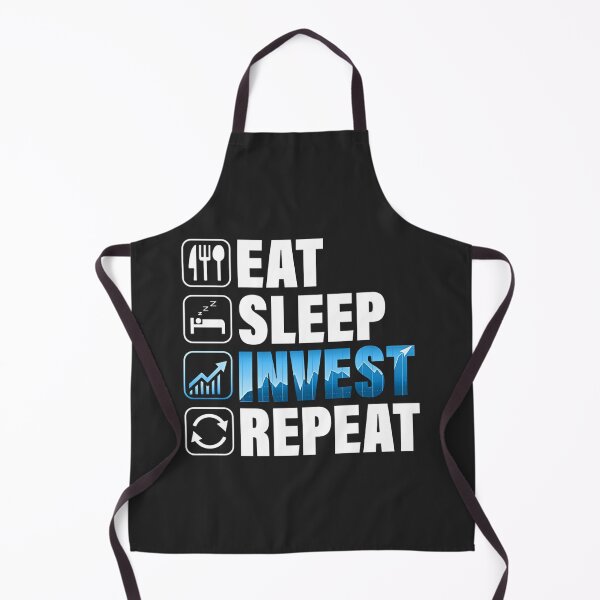 Item preview, Eat Sleep Invest Repeat designed and sold by BUNNIES-EL.