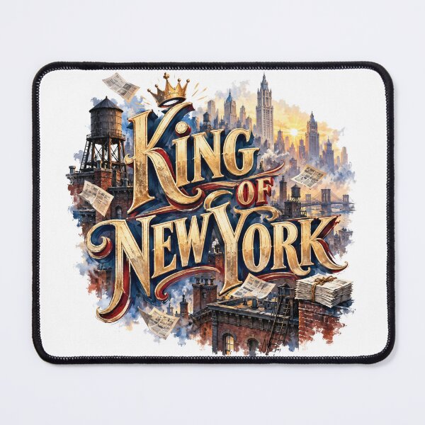 Item preview, Newsies the musical - KING OF NEW YORK designed and sold by Lyric Vault - Rock on.
