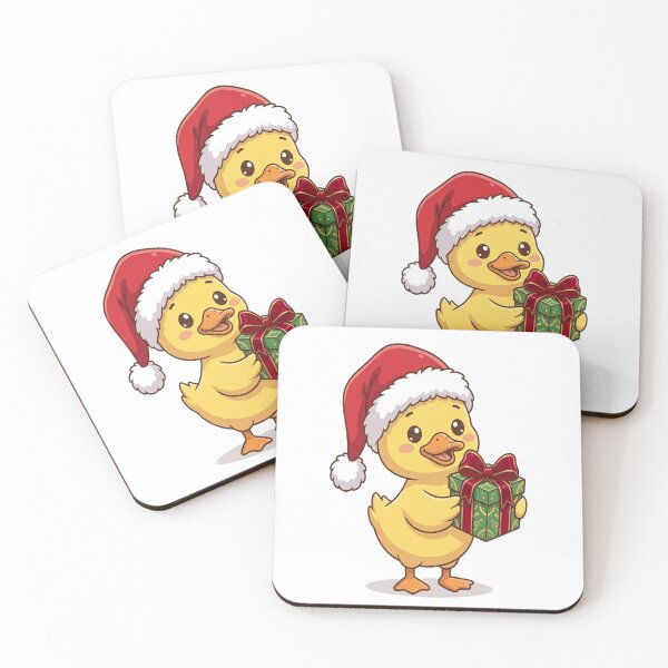 Item preview, Cute Santa Duck Christmas Gift designed and sold by Ella_Sketch.