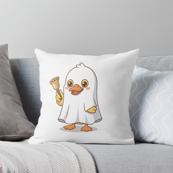 Item preview, Cute Ghost Duck Ringing Bell designed and sold by Ella_Sketch.