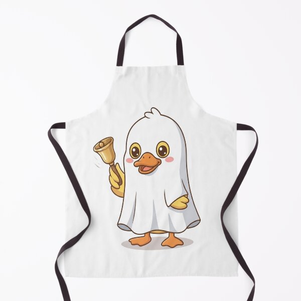 Item preview, Cute Ghost Duck Ringing Bell designed and sold by Ella_Sketch.
