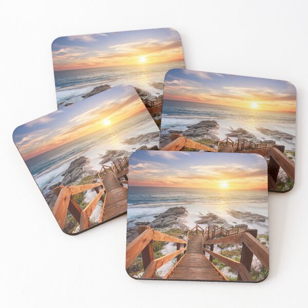 Item preview, Stunning Sunset at Eleven Mile Beach, Esperance Western Australia designed and sold by White Sands Gallery.
