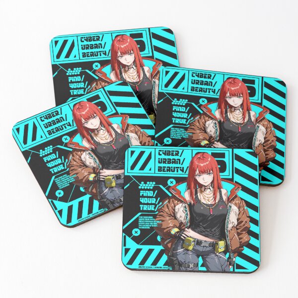 Item preview, Cyber Urban Beauty 05 - Cyberpunk Anime Girl designed and sold by WolfEn Art.