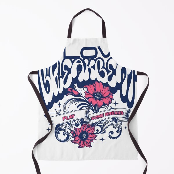 Item preview, BREAKBEAT - I love Floral Breaks (Navy) designed and sold by Discothreadz.