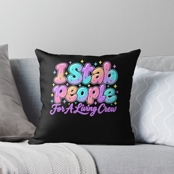 Item preview, I Stab People For A Living Crew Phlebotomist Work Humor designed and sold by Tomtomatos.