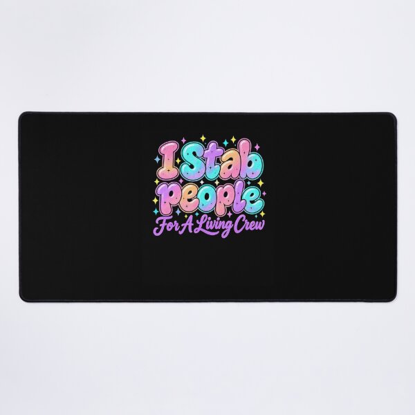 Item preview, I Stab People For A Living Crew Phlebotomist Work Humor designed and sold by Tomtomatos.