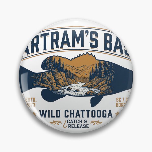 Item preview, Vintage Bartrams Bass Wild Chattooga Graphic designed and sold by NobleCast .