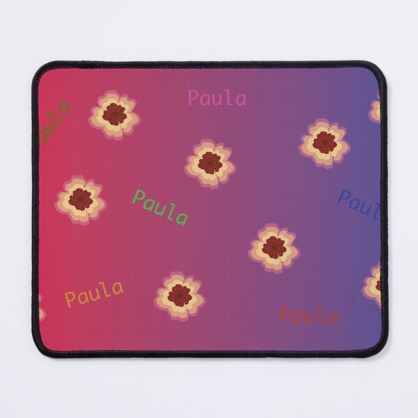 Item preview, Blue purple Paula with flowers designed and sold by Rozpiscopo.