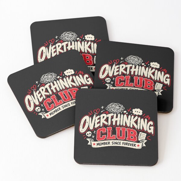 Item preview, Overthinking Club Member Since Forever Funny Introvert designed and sold by wanado.