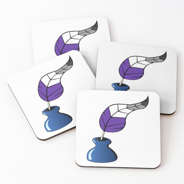 Item preview, Asexual Quill Pride Flag designed and sold by HarveyHandcraftsandDesigns.