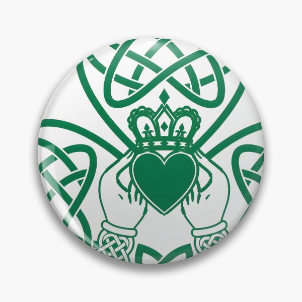 Item preview, Shamrock Knot Claddagh designed and sold by Freckled-Monkey.