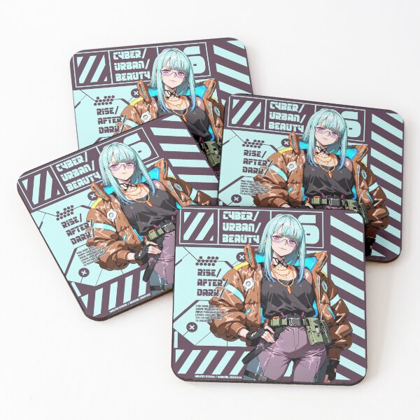 Item preview, Cyber Urban Beauty 06 - Cyberpunk Anime Girl designed and sold by WolfEn Art.