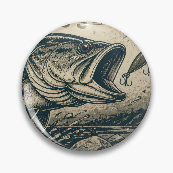 Item preview, Vintage Bartrams Bass Carolina Border Graphic designed and sold by NobleCast .