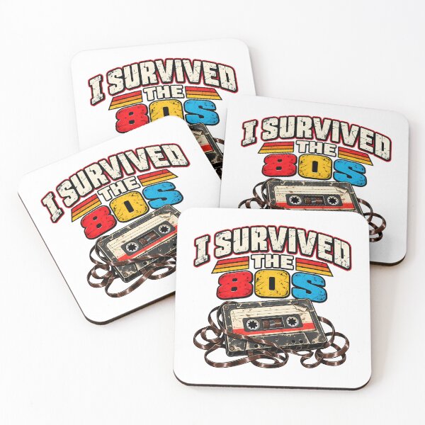 Item preview, I Survived The 80s Retro Cassette Tape Nostalgia Eighties Lover designed and sold by Photo-Sphere101.
