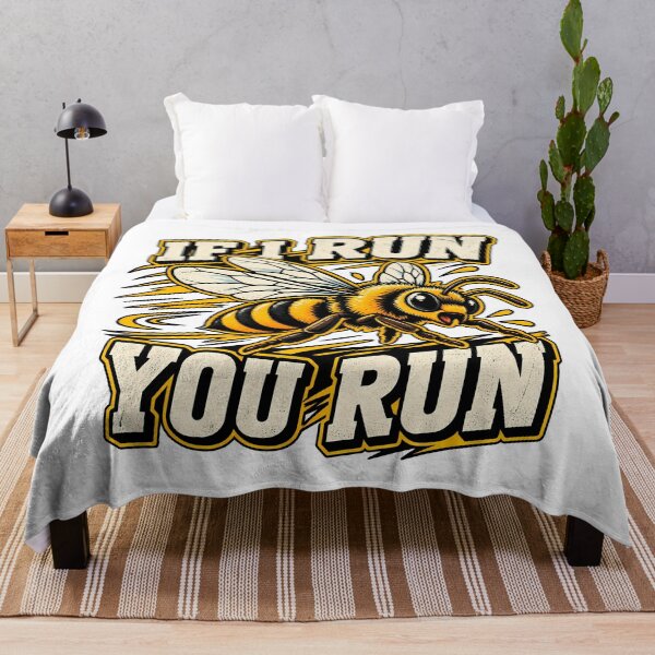 Item preview, If I Run You Run Funny Beekeeper Bee Keeper Honeybee Humor designed and sold by Photo-Sphere101.