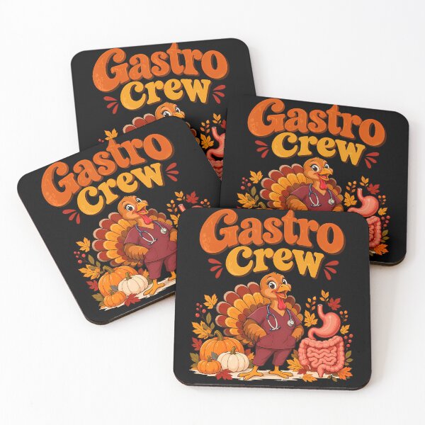 Item preview, Funny Turkey Gastro Crew Thanksgiving Endoscopy Team designed and sold by Tomtomatos.