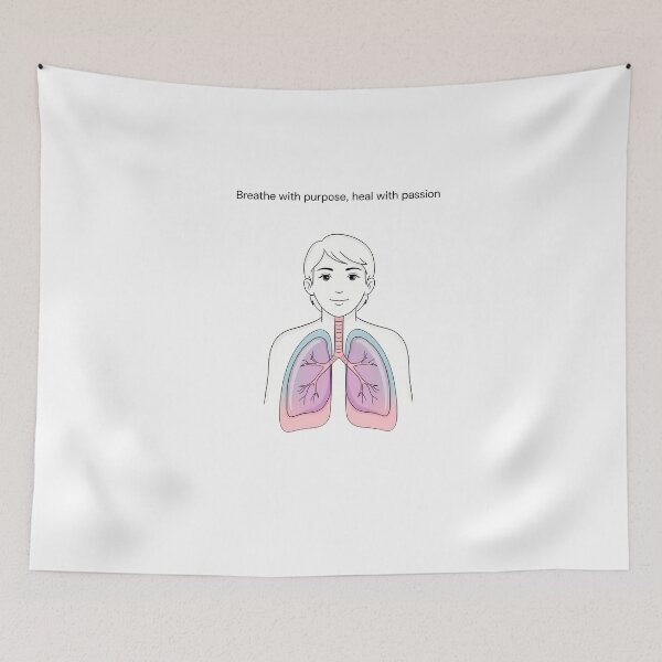 Item preview, Breathe with purpose, heal with passion designed and sold by NiftyWrx.