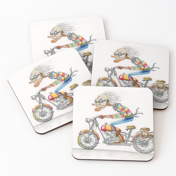 Item preview, Rusty on Bike designed and sold by BorisArtShop.