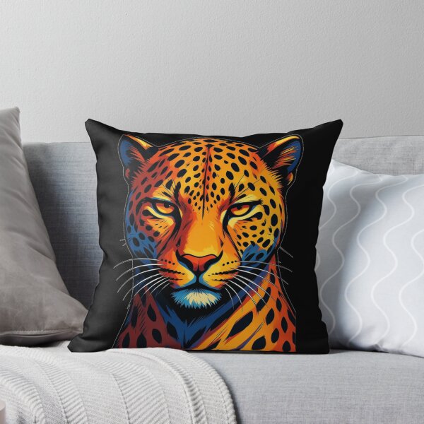 Item preview, Anime Cheetah Art – Fast and Fierce Wild Cat Manga Illustration designed and sold by JeraiffsonCorner .