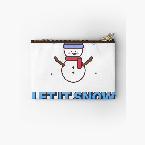 Item preview, Let It Snow Cute Kawaii Snowman Christmas designed and sold by kassimis.