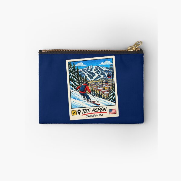 Item preview, TBT Aspen Colorado Ski Resort Vintage Travel Art designed and sold by JEFFCORA.