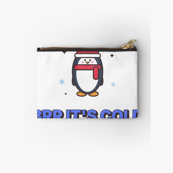 Item preview, Brr Its Cold Cute Kawaii Winter Penguin designed and sold by kassimis.