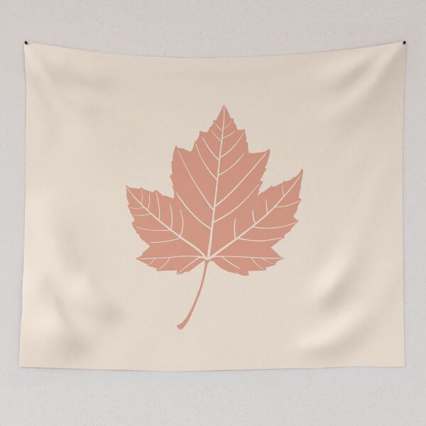 Item preview, Dusty Terracotta Maple Leaf – Warm Autumn Art designed and sold by Nasdigitalart.