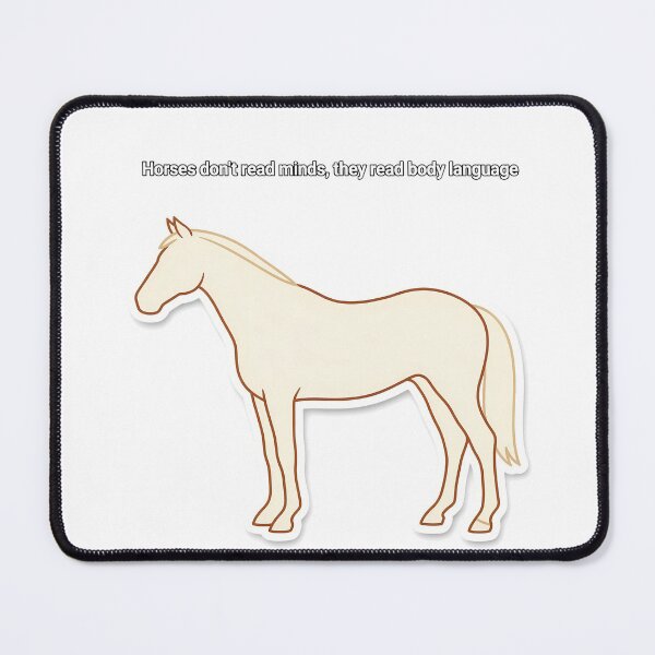 Item preview, Minimalist Horse Silhouette with Thoughtful Quote designed and sold by NiftyWrx.
