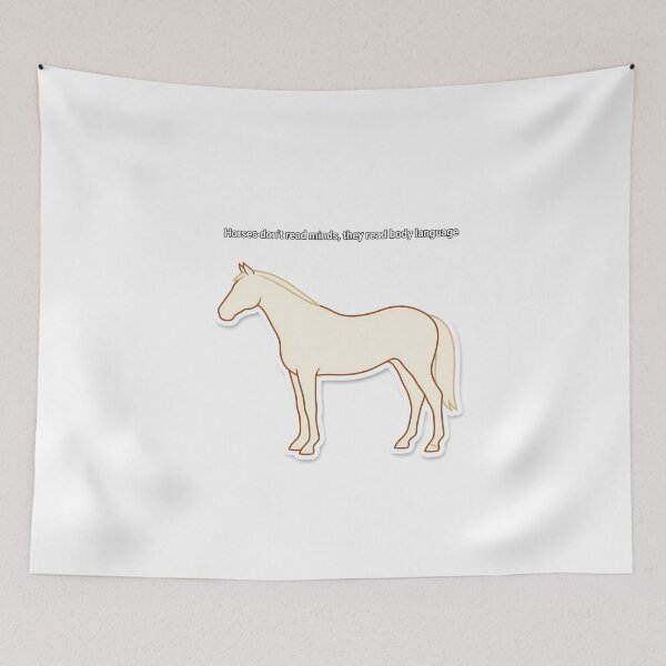 Item preview, Minimalist Horse Silhouette with Thoughtful Quote designed and sold by NiftyWrx.
