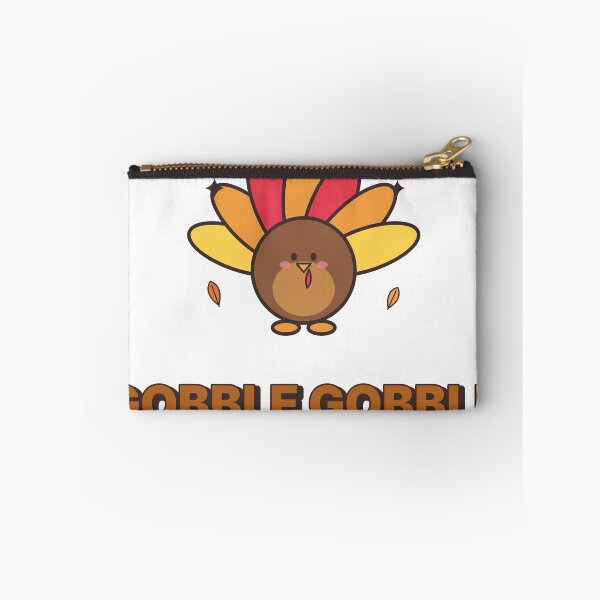 Item preview, Gobble Gobble Cute Kawaii Thanksgiving Turkey designed and sold by kassimis.