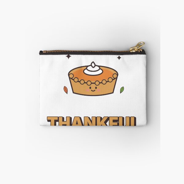 Item preview, Thankful Cute Kawaii Pumpkin Pie Thanksgiving designed and sold by kassimis.