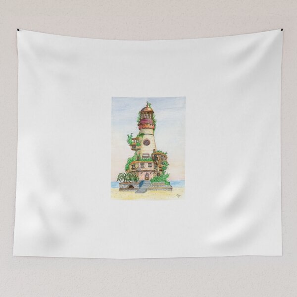 Item preview, Overgrown Lighthouse designed and sold by BorisArtShop.