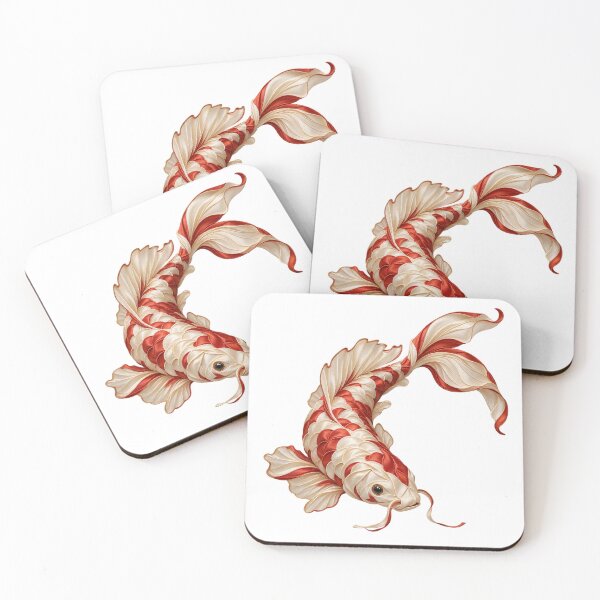 Item preview, Koi Fish Folded Silk Ribbon Dance designed and sold by Drip stamp.