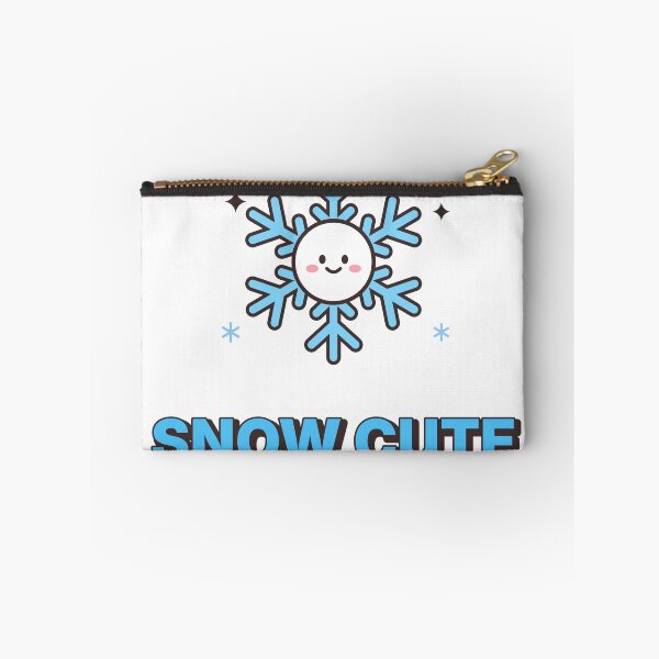 Item preview, Snow Cute Kawaii Smiling Snowflake Winter designed and sold by kassimis.