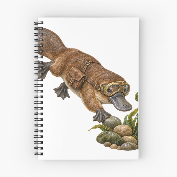 Item preview, Platypus Freshwater Diving Expedition Naturalist designed and sold by Drip stamp.