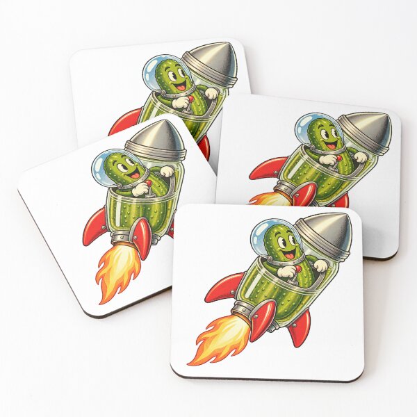 Item preview, Pickle Astronaut Rocket Jar Comic designed and sold by Drip stamp.