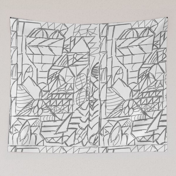Item preview, black pattern uniquely shaped for hand designed and sold by yousef-moh5251.