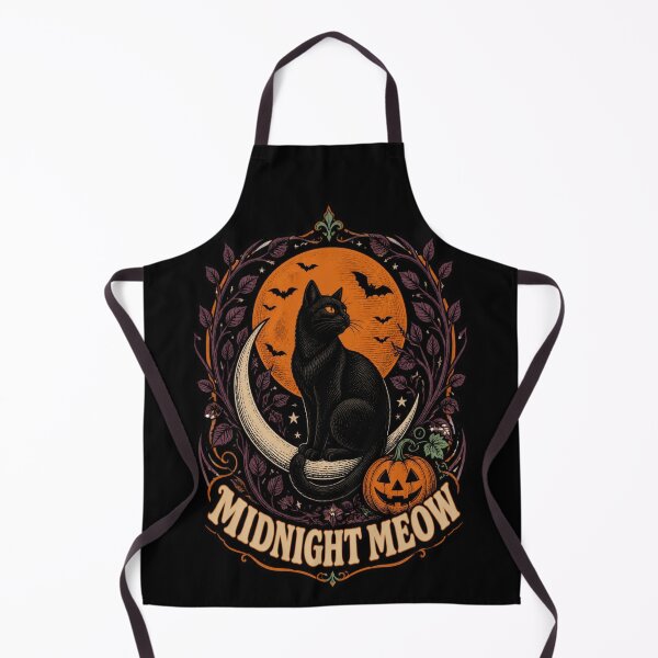 Item preview, MIDNIGHT MEOW – a stately cat in a Gothic woodcut style n designed and sold by GoGreenLove.