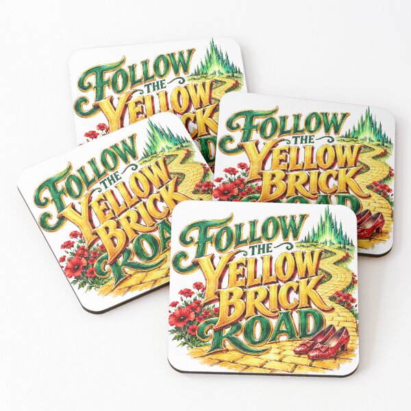 Item preview, The Wizard of OZ the Musical - FOLLOW THE YELLOW BRICK ROAD designed and sold by Lyric Vault - Rock on.