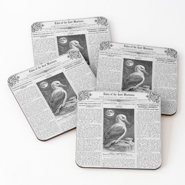 Artikelvorschau, Geschichten der verlorenen Marinara – Viktorianische Albatross-Zeitung – Gemischte Medien – Band 01, Nr. 03 entworfen und verkauft von Legacy Star Designs.net.