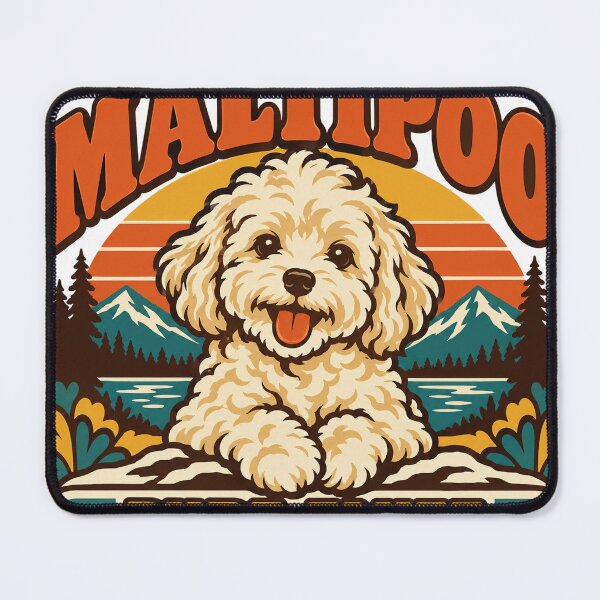 Item preview, Maltipoo Gift - Pure Fluff designed and sold by RedRubyBubble.